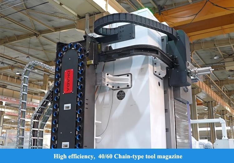 SMTCL Heavy Duty Multifunctional 5 Axis Horizontal Boring Mills TK6516 Máquina de Perfuração e Moagem CNC