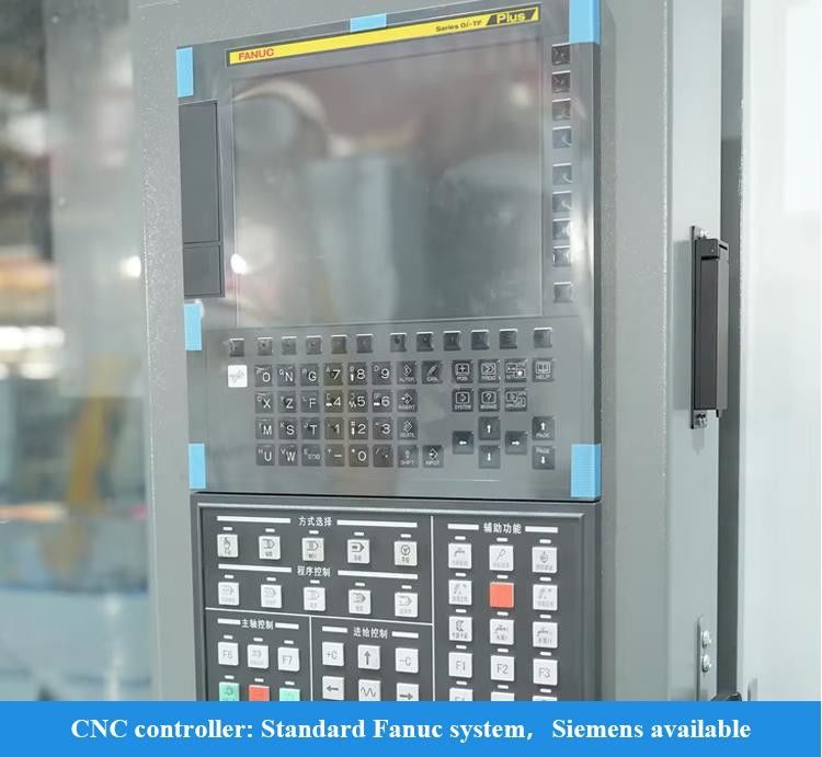 Torno CNC vertical SMTCL V4H Máquina fresadora vertical CNC Combinação de máquina fresadora de torno vertical