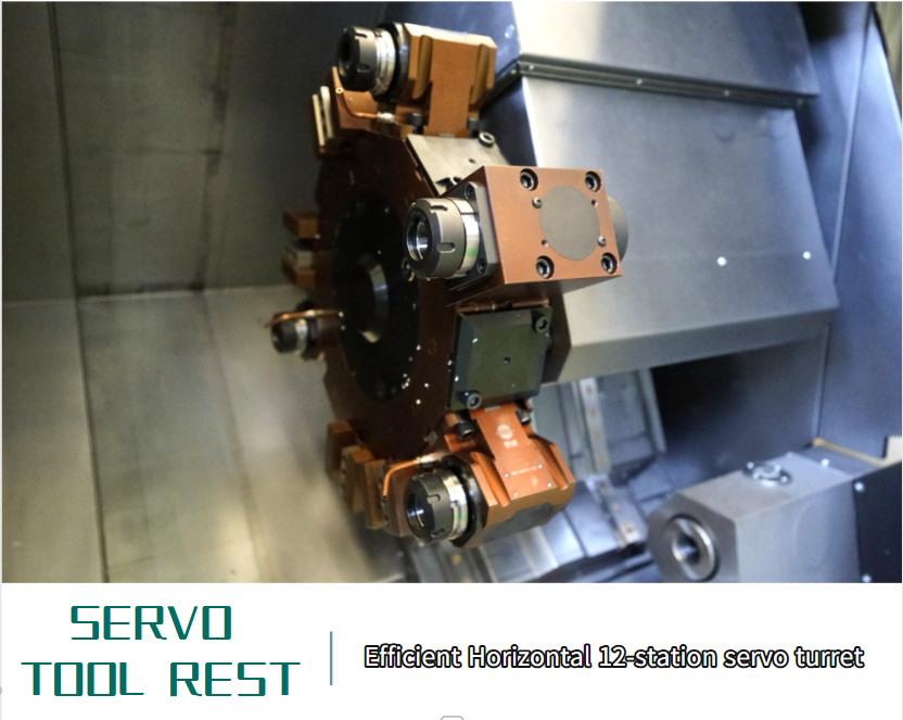 SMTCL Slant Bed CNC Lathe HTC63Q comprimento máximo de corte 3000mm Lathe CNC horizontal