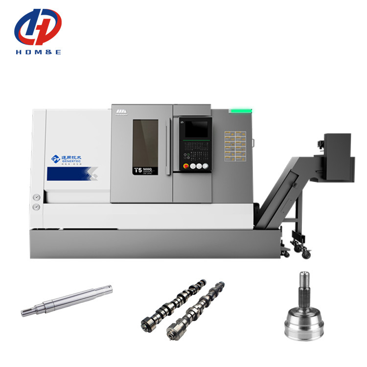 Torno CNC SMTCL T5.2-500Q de grande porte de corte de eixo BMT55 Leito inclinado Torno CNC com eixo Y