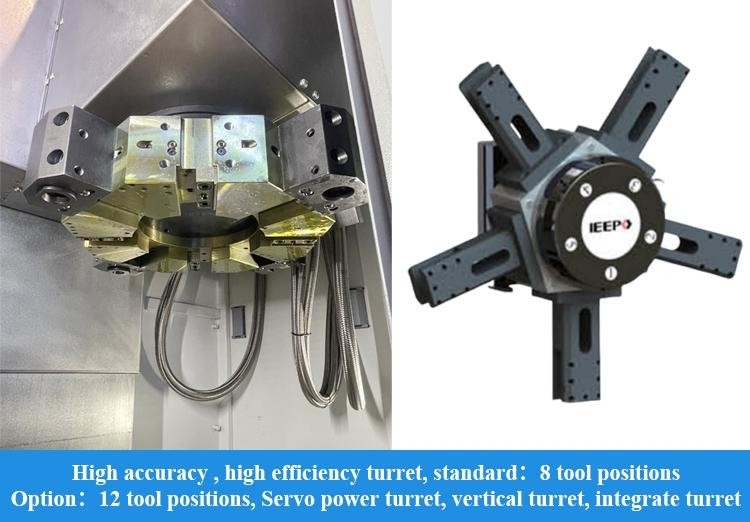 Alto custo de desempenho T6 CNC Machining Lathe Metal Turning Center SMTCL Vertical CNC Lathe