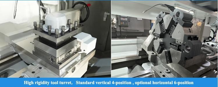 SMTCL Alta precisão Torno horizontal CAK5085 Torno de corte de metal SMTCL Flat Bed Cnc Torne Machine