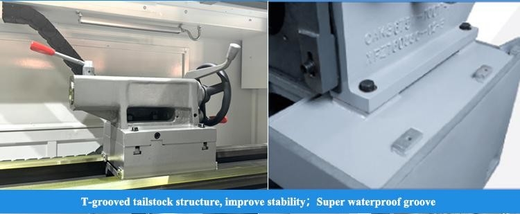 SMTCL Alta precisão Torno horizontal CAK5085 Torno de corte de metal SMTCL Flat Bed Cnc Torne Machine