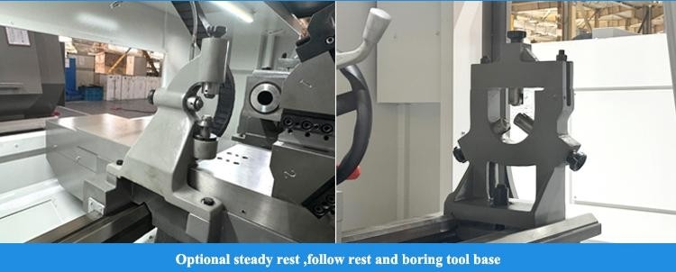 SMTCL Small Metal CNC Lathe CAK3665 Automático Torno Flat Bed CNC Lathe Turning Center