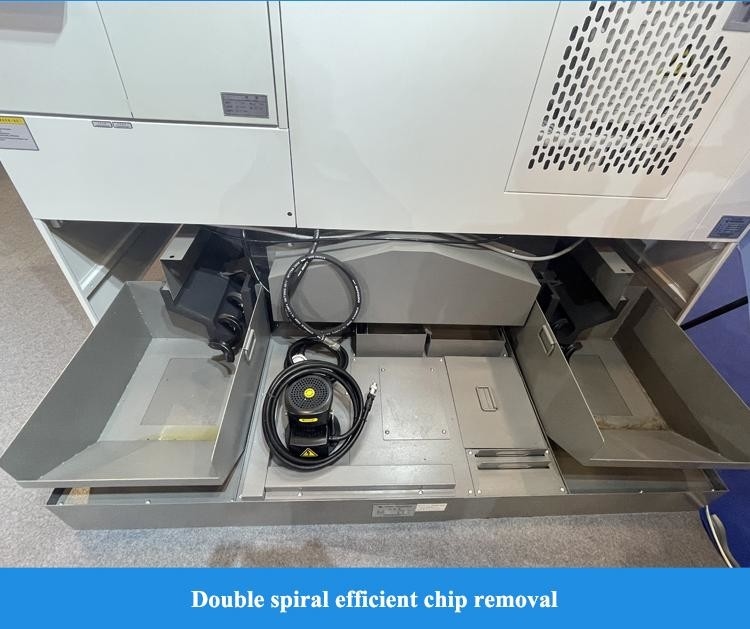 SMTCL Máquina de moagem vertical CNC VMC1100Q Centro de usinagem vertical CNC de 4 eixos com plataforma giratória