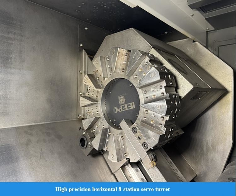 Leito inclinado CNC Torno HTC30H Processamento de alta precisão de várias peças de pequeno porte Torno CNC