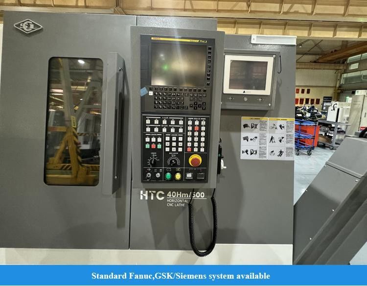 SMTCL BMT55 CNC Turning Center HTC40Hm 12 Posições Power Turret CNC Lathe Mill Combo Com Eixo Y