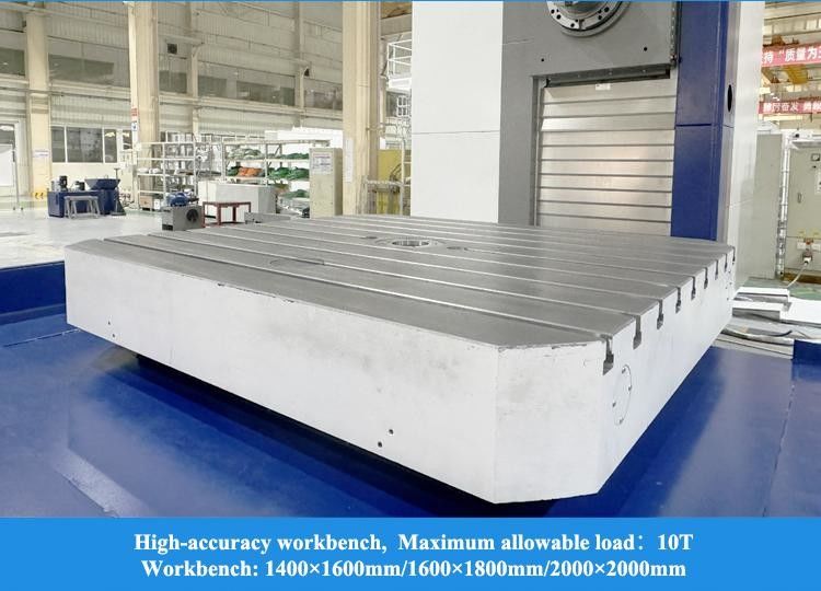 Máquina de freagem e perforação CNC horizontal para metal TK6511B Máquina de freagem CNC de 5 eixos