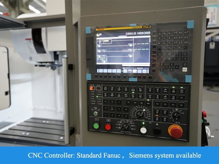 SMTCL 10000rpm FANUC CNC Centro de Mecânica Vertical VMC850Q Máquina de Reboque CNC Com 4a Turntable