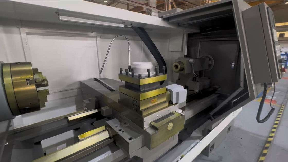 SMTCL Máquina de torno CNC pesada Combo Big Spindle Bor CAK60135 Flat Bed Horizontal Torno CNC