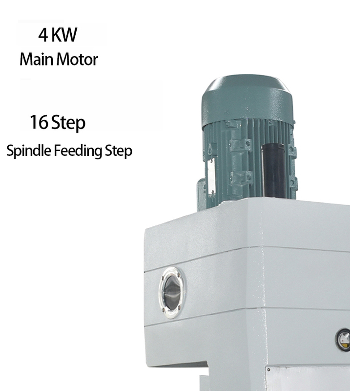 Furadeira Radial Z3050 Alimentação Manual Mudança de Velocidade Hidráulica Diâmetro de Perfuração 50mm Furadeira Radial