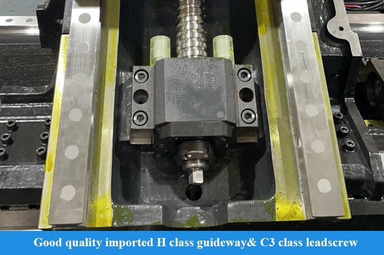 Da máquina horizontal do torno do CNC da cama da inclinação de G45L linha ferroviária de alta velocidade