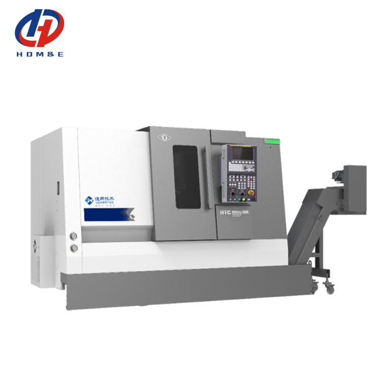 Da máquina horizontal do torno do CNC da cama da inclinação de G45L linha ferroviária de alta velocidade