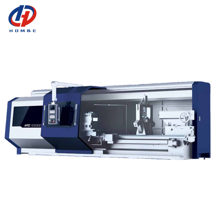 SMTCL Heavy Turning Lathe HTC125500 Max swing diameter 1250mm Metallurgy, valve industry processing CNC Lathe