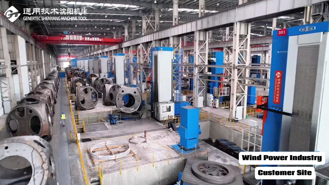 SMTCL Floor Type E-Force Large Spindle Power Large Torque CNC Floor Milling And Boring Machine