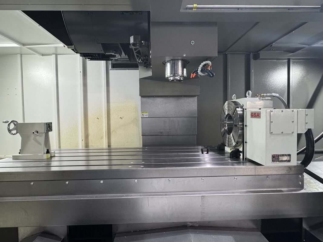 SMTCL Máquina de fresagem vertical CNC de eixo 3/4 pesado VMC2100B para usinagem de precisão industrial