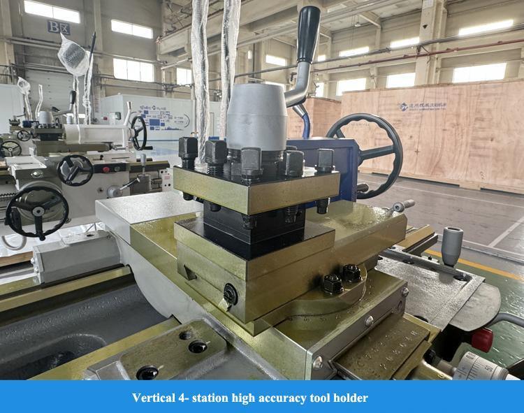 SMTCL Alta precisão Alta rigidez de corte de flange de metal Torno comum CA6140a/1000mm Torno manual