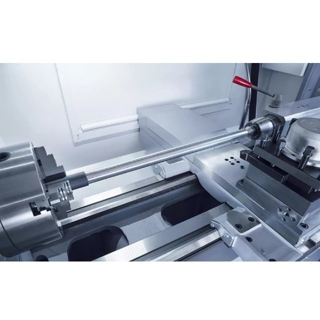 Máquina de torneamento CNC CAK6385 Servo motor 4 estações Torreta Metal CNC Torno