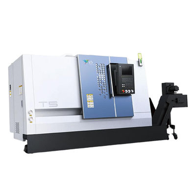 Máquina de torno CNC de cama inclinada horizontal T5-100Q Centro de torneamento CNC de fresagem de metais