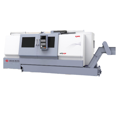 SMTCL CNC Torno HTC40P Leito inclinado Torno CNC Máquinas de fresagem CNC Centro de torneamento CNC para aço
