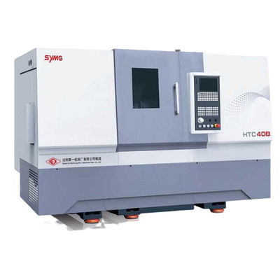 Torno CNC de Leito Inclinado SMTCL HTC40B Máquina Torno CNC de Metal