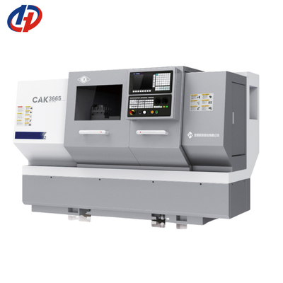 SMTCL Econômico Metal CNC Torno CAK3665 Automático Torno Flat Bed CNC Torno Turning Center