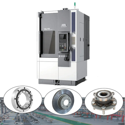 Alto custo de desempenho T6 CNC Machining Lathe Metal Turning Center SMTCL Vertical CNC Lathe