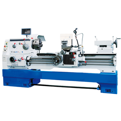 Máquina de torno manual CA6140 Cama de lacuna de metal Máquina de torno convencional horizontal