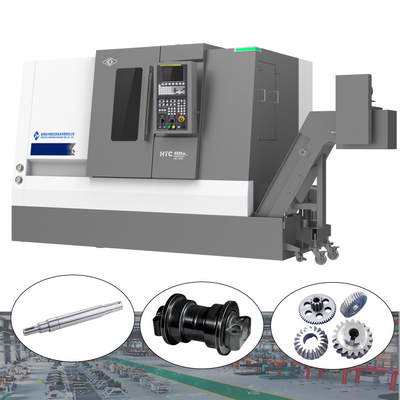 SMTCL Máquina de torneamento CNC pesada controlador Fanuc HTC40Sm/1500 Centro de torneamento com eixo Y e eixo C