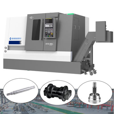 Alta rigidez Hard Rail CNC Turning Center HTC40Sm A2-8 Espinha Centro de Turning CNC de corte pesado