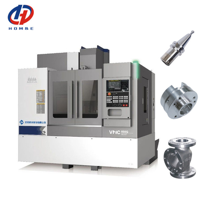 3 eixos centro de usinagem vertical de alumínio de usinagem VMC850Q 4 eixos máquina de fresagem CNC Fanuc CNC VMC