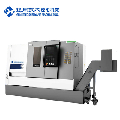 Máquina de moagem de torno CNC Combo T5.2-500Q Diâmetro de balanço 560mm Fanuc Slant Bed Torno CNC