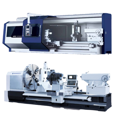 SMTCL SYMG Alta rigidez Alta velocidade CNC torno HTC125 grande horizontal de cama plana CNC torno
