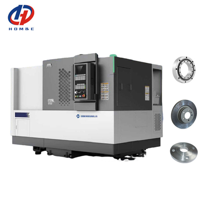 Máquina de torneamento de CNC de metal IT35L BMT45 Horizontal 8 estações Servo Turret Slant Bed CNC