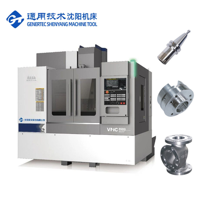 CNC VMC Vertical Machining Center VMC850Q 4o Eixo Cnc Roteador de Tabela CNC Máquina de Moagem Vertical de Metal