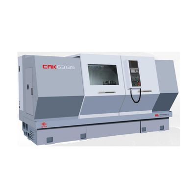Máquina de torneamento CNC CAK6385 Servo motor 4 estações Torreta Metal CNC Torno